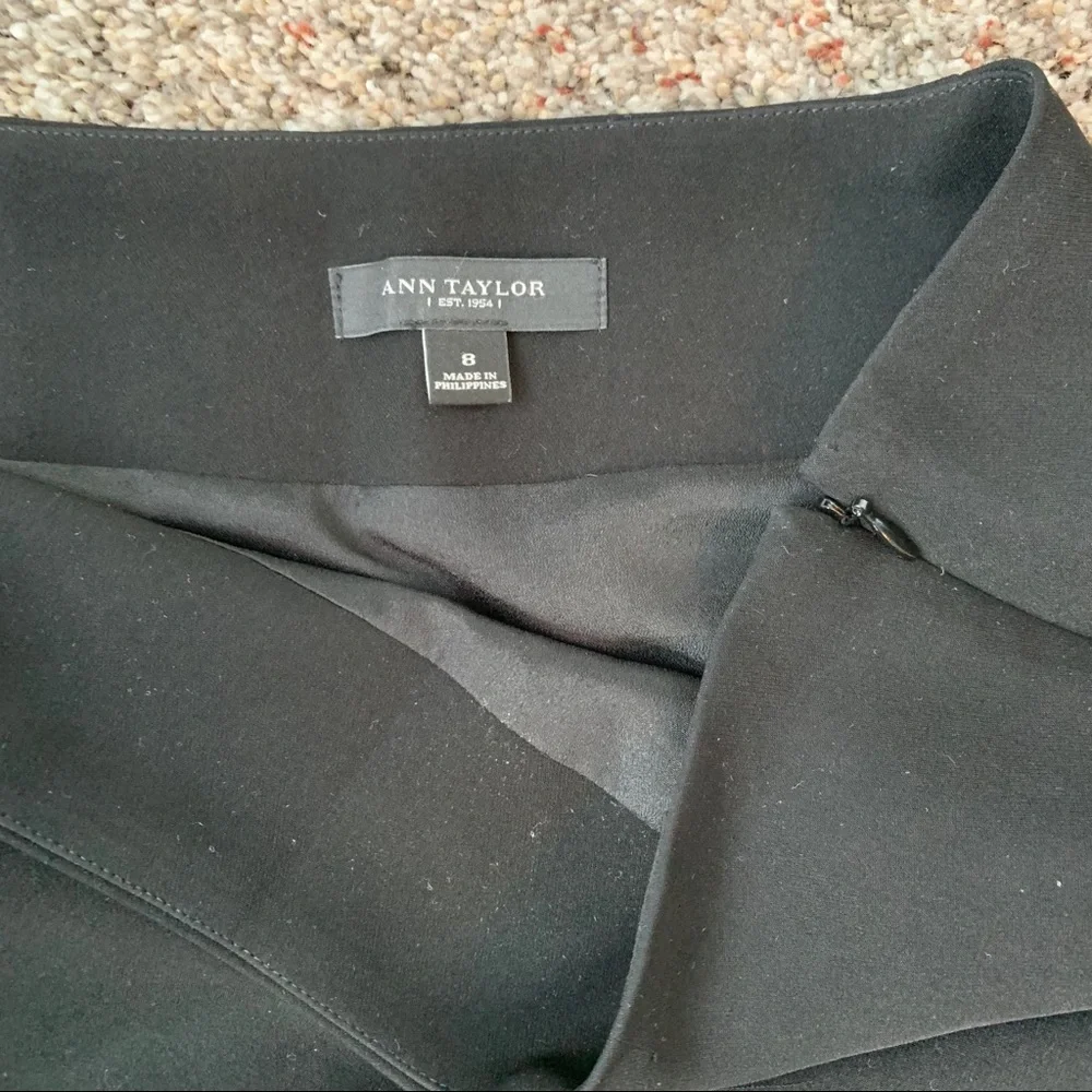 Ann Taylor Black Skirt - Picture 2 of 2